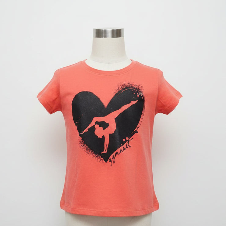 Red Gymnast Childrens Place Shirt, 7 G