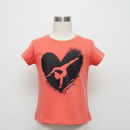 Red Gymnast Childrens Place Shirt, 7 G