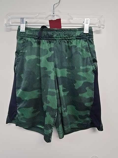 Green/Navy All In Motion Shorts, 6 B