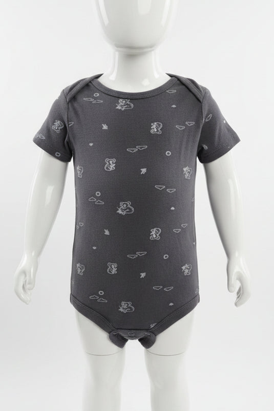 Grey/White Koala Carters Onesie, 18M B