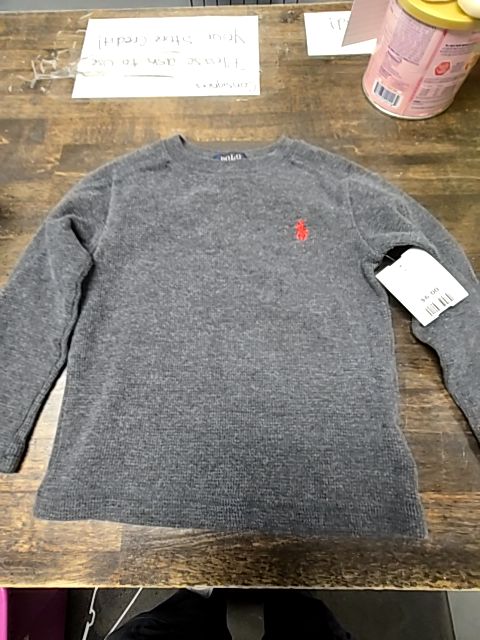 Grey Polo Ralph Lauren Longsleeve Shirt, 2T B