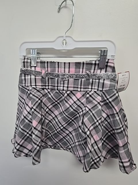 Pink/Grey Plaid  Skirt, 6 G