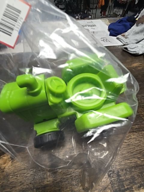 Green Fisher Price Little People Tractor W/Person