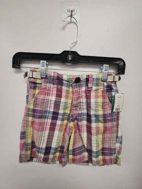 Colorful Plaid Gap Shorts, 5T B