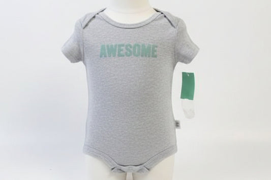 Grey/Green Awesome Carters Onesie, 18M B