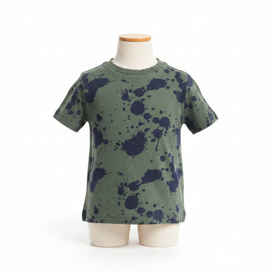 Green/Navy Tommy Bahama Shirt, 4T B