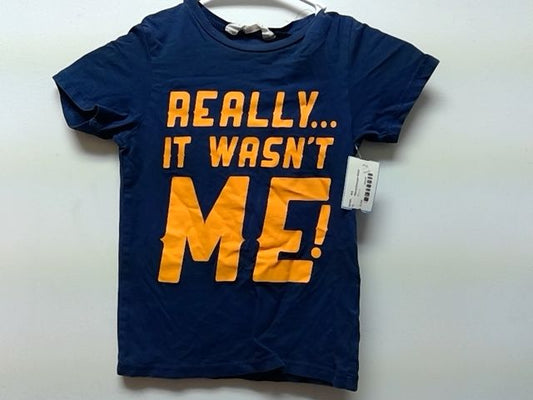 Blue H&M It wasn't me, 4T B