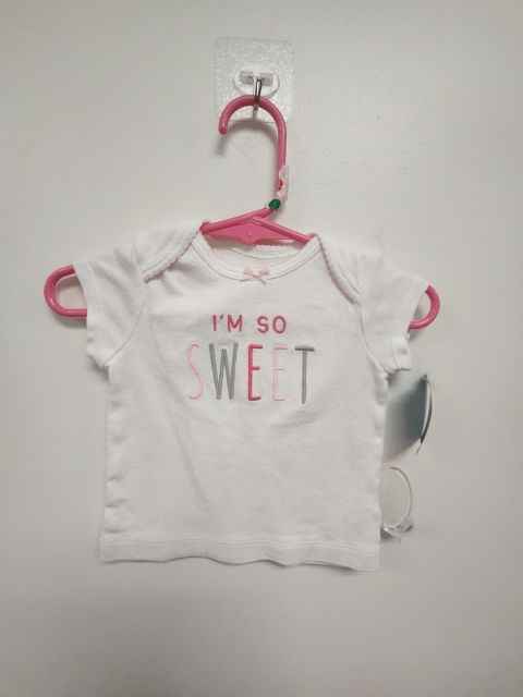 white Carters Im so sweet shirt, 3M G