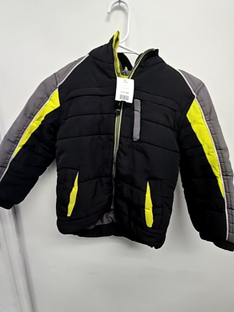 Black/Grey/Green Protection System Coat, 5/6 B