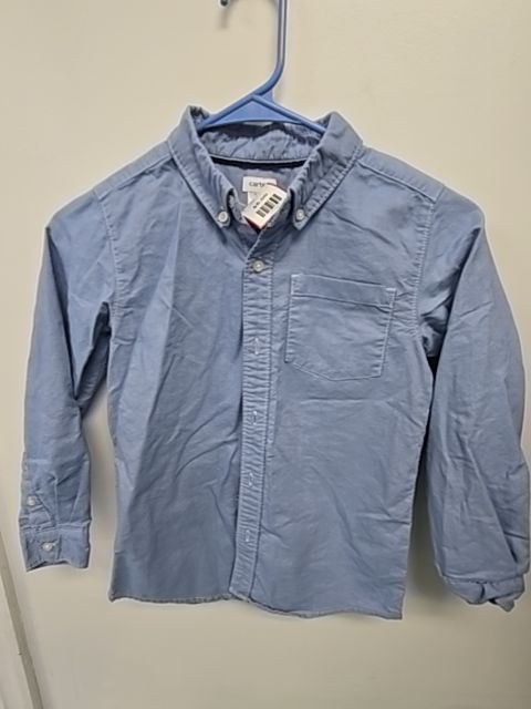 Blue Carters Longsleeve Button Up, 8 B