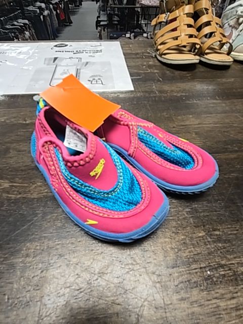 Pink/Blue Speedo Water Shoes, 4C G