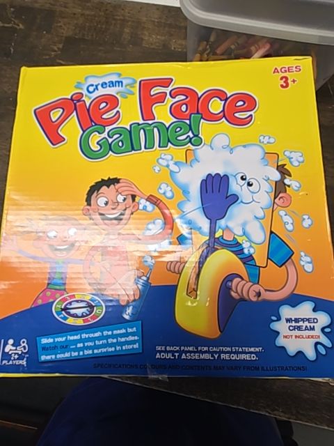 Pie Face Game