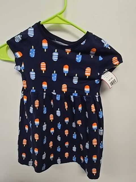 Navy Popsicle Old Navy Dress, 5T G
