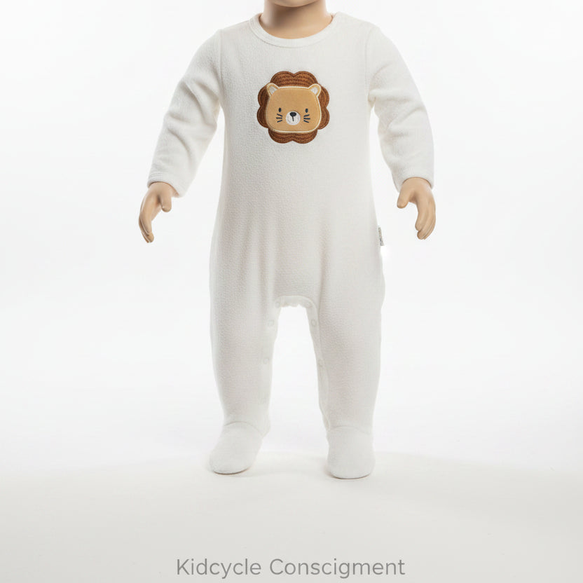 White Lion Tahari Baby Sleeper, 6M G