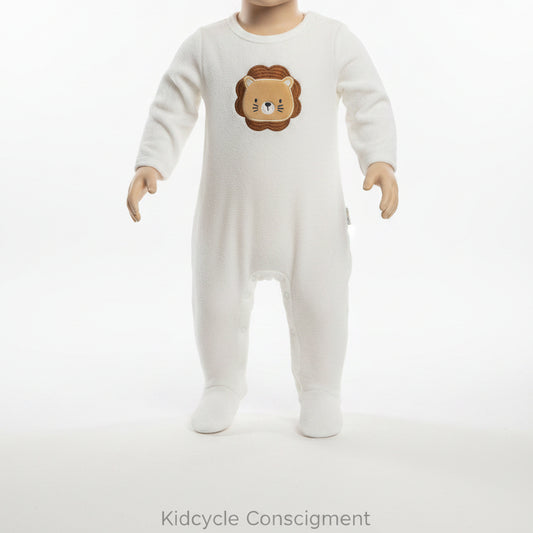 White Lion Tahari Baby Sleeper, 6M G