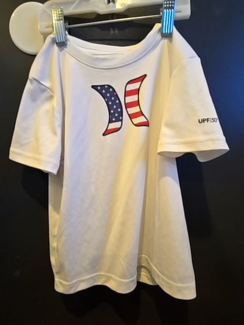 White Hurley Swim shirt, 4T B