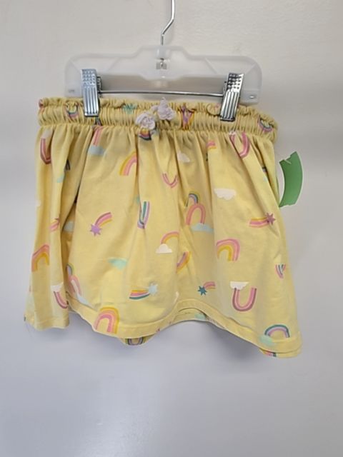Yellow/Rainbow Cat & Jack Skort, 8 G