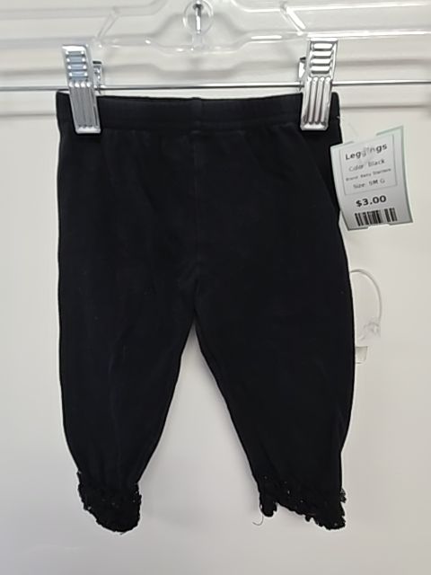 Black Baby Starters Leggings, 9M G