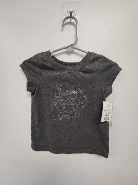 Grey Cat & Jack Shirt, 18M G