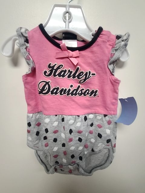 pink Harley Davidson Poka Dot One piece, 3M G