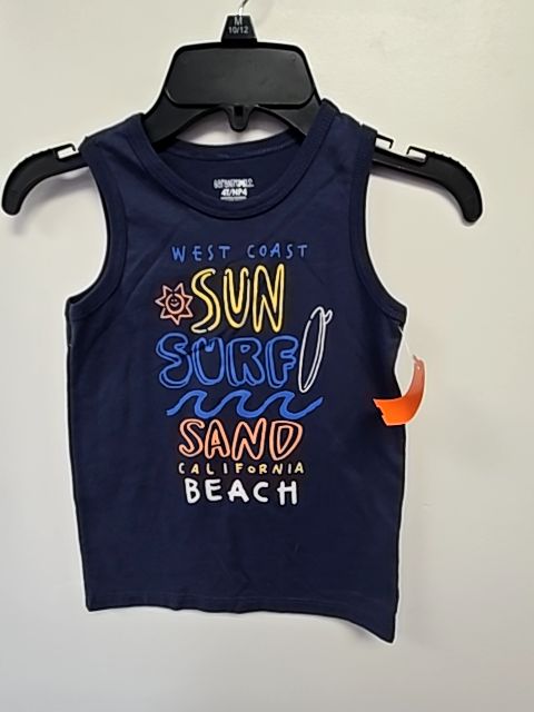 Blue Garanimals Sun & Surf Tank Top, 4T B
