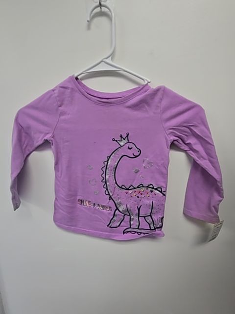 Purple Dino Garanimals Longsleeve Shirt, 3T G