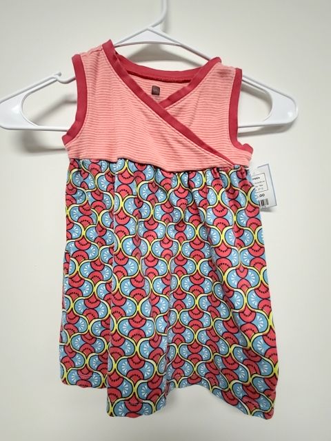 Pink/Blue Tea Dress, 2T G