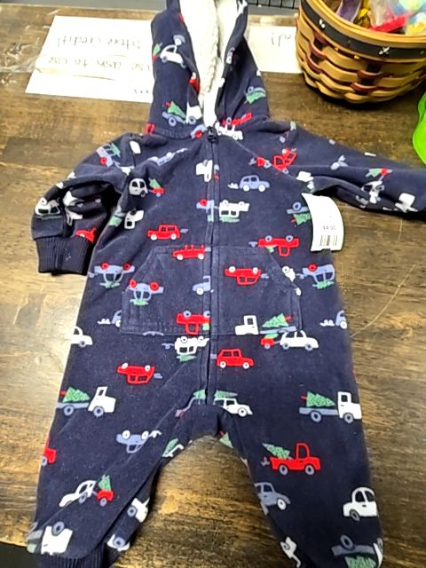 Navy Truck Carters Hooded Pant One Piece, 3M B
