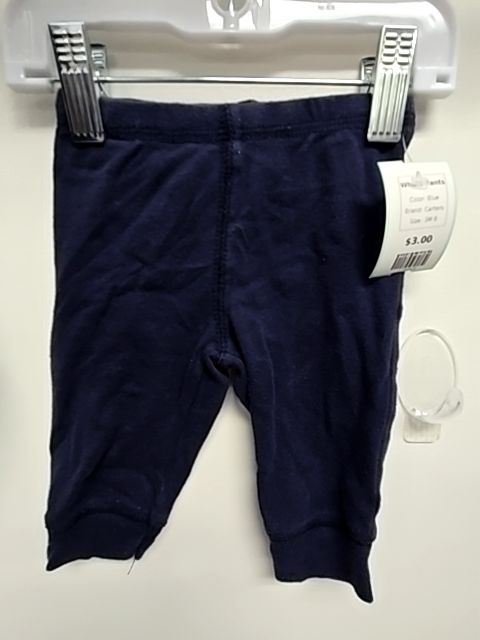Blue Carters Whale Pants, 3M B