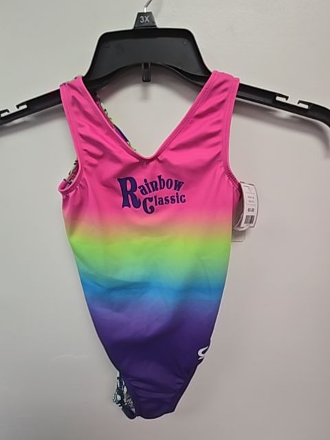 Colorful Rainbow Classic GK Gymnastics Leotard, 8 G