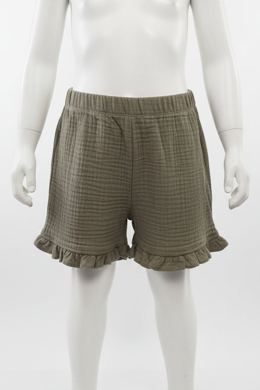 Green Bonnie Jean Shorts, 6 G