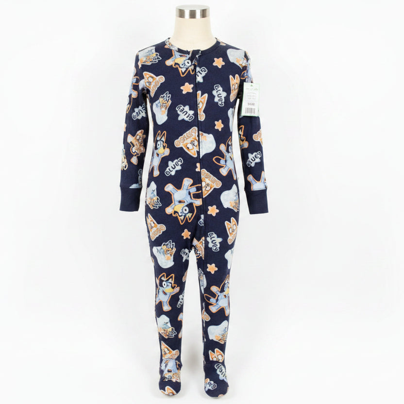 Navy Bluey One Piece Pjs, 3T B