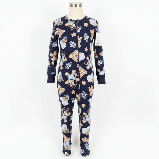 Navy Bluey One Piece Pjs, 3T B