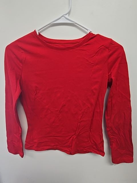 Red Wonder Nation Longsleeve Shirt, 10 G