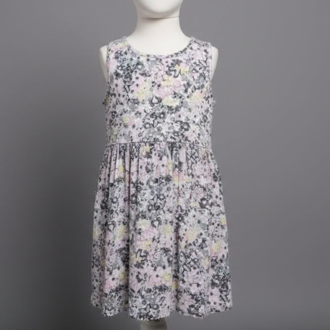 Green/Pink Flowers H&M Dress, 4T G