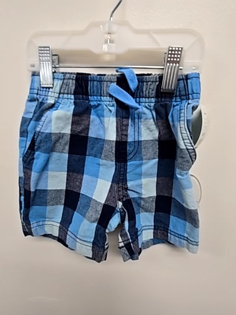Blue/Navy Plaid Circo Shorts, 18M B
