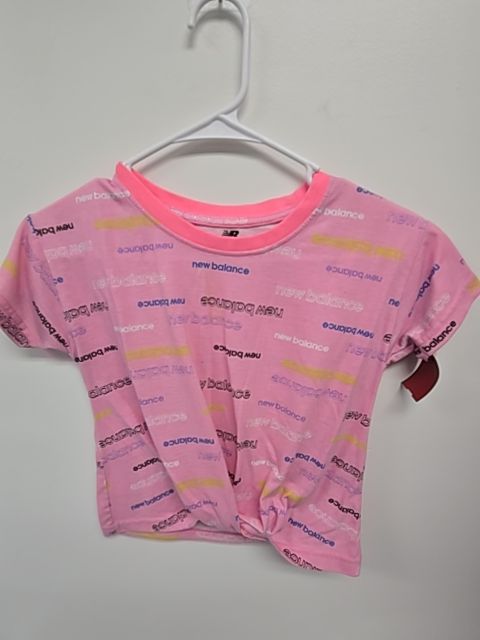 Pink/Colorful New Balance Shirt, 7 G