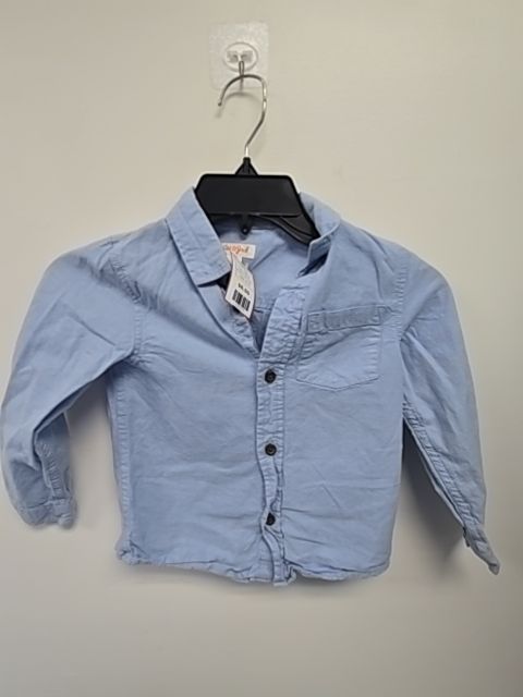 Blue Cat & Jack Longsleeve Button Up, 5T B
