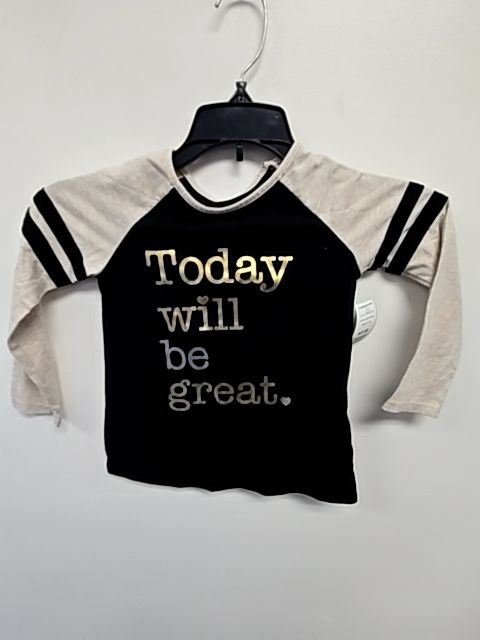 Black/Tan Garanimals Longsleeve Shirt, 4T G