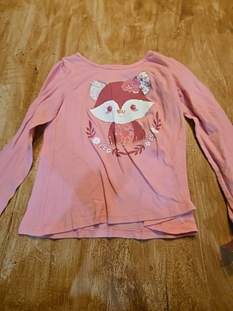 Pink Fox Childrens Place Longsleeve Shirt, 5T G