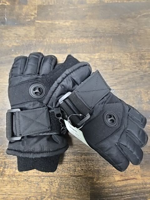 Black Thinsulate Gloves, Toddler