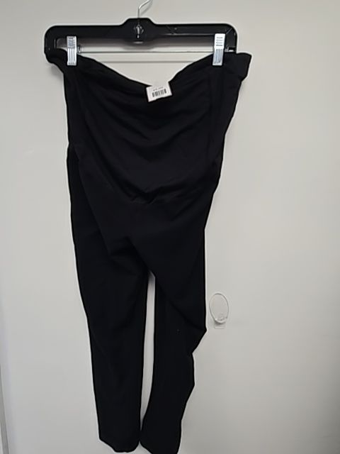 Black Isabel Maternity Leggings, Medium