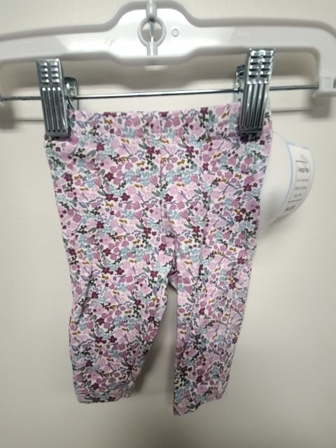 Purple Flower Carters Leggings, 3M G