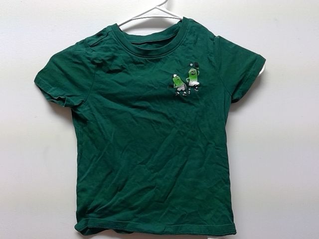 Green Old Navy Pickle shirt, 5T B