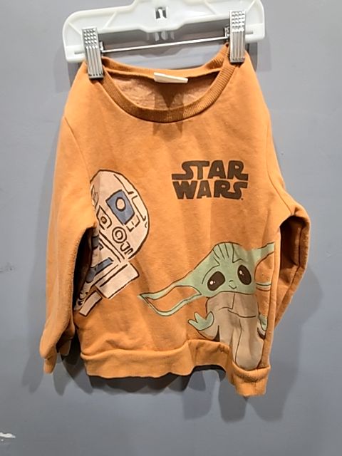 Orange Star wars Long sleeve sweater star wars, 5T B