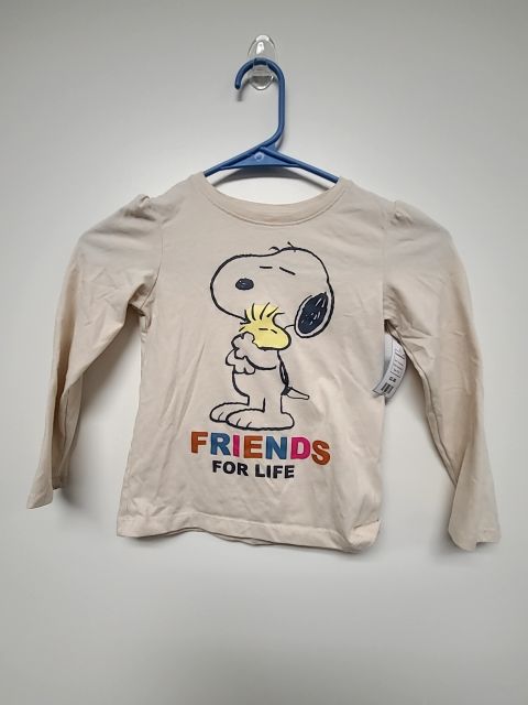 Tan Snoopy Garanimals Longsleeve Shirt, 5T G