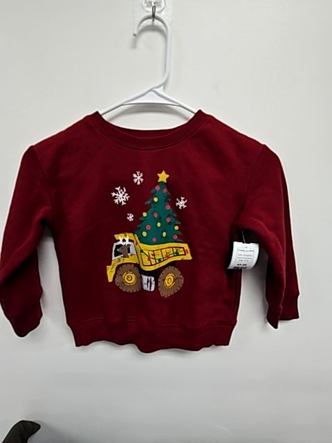 Burgandy Jumping Bean Longsleeve Shirt, 4T B