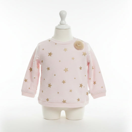 pink Little Me LS Shirt, 9M G