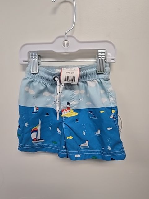 Blue Carters Swim Trunks, 12M B