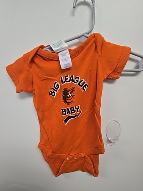 Orange Orioles Onesie, 6M B